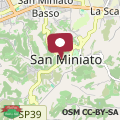 Mappa Casa Chiara Elegance and Relax in San Miniato