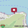 Map Casa Chiara, terrace with sea view