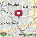 Carte Casa Chiara tra Saronno e Milano