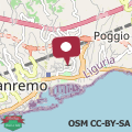 Mapa CASA CHICCA SANREMO - bilocale con parcheggio privato