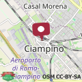 Map Casa Ciampino airport station