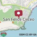 Map Casa Circeo
