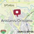 Mappa Casa Clara Oristano centro con giardino