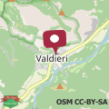 Mapa Casa Coccinella Valdieri