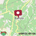 Map Casa Colbert, Barolo