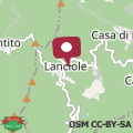 Mappa Casa con vista lanciole e valle