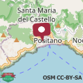 Map Casa Coppelia B&B Positano