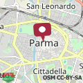 Map Casa Corallina Parma