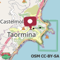 Mapa Casa Corallo Taormina lux