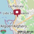 Map Casa Cordemar Alghero