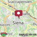 Map Casa Corsi siena