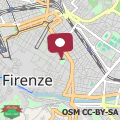 Map Casa D'Azeglio, central Florence, quiet and elegant