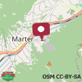 Mapa Casa da Ester Marter di Roncegno OSPITAR