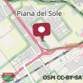 Map Casa DanteMini casa Fiera di Roma Piana Del SoleRm Fiumicino