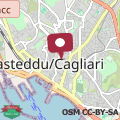 Mappa Casa Dedè nel centro storico di Cagliari