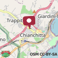 Mappa Casa dei Fiori con la vista a Taormina