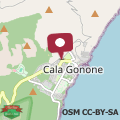 Map Casa Dei Lecci - Cala Gonone