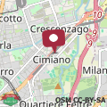 Mappa Appartamento dei limoni cimiano metro