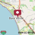 Map Casa dei Pini - Baia Verde