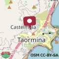 Map Casa dei sogni Taormina