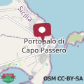 Mapa CASA DEL FARO PORTOPALO