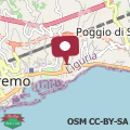 Mapa Casa del Geco Sanremo - Happy Rentals