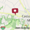 Map Casa del Menhir, cammino Materano e ciclovia