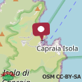 Map Casa del porticciolo di Capraia