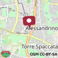 Map Casa del Vento - Panoramic Rooftop next to Metro C