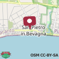 Map Casa Delfino in San Pietro in Bevagna