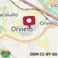Mappa Casa dell'Angelo Loft in Orvieto