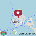 Map Casa dell'Aquila - Murano - 10 min from Venice - WiFi