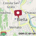 Mapa Casa della Ludo a Biella