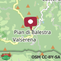 Mappa CASA DELLE GUARDIE b&b