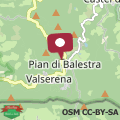 Mappa CASA DELLE GUARDIE Rifugio