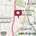 Map CASA DELLE PALME GIARRE SICILIA A 3 KM DAL MARE