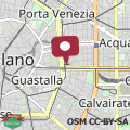 Mapa Casa Di Brando-Milano Centro Città
