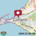 Mapa Casa di Clara Gallipoli - Appartamento Centralissimo