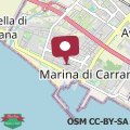 Mapa Casa di Grace Marina di Carrara - A due passi dal Mare - Free Parking