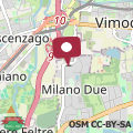 Mappa Casa di Laura mono e bilo di fronte Ospedale San Raffaele