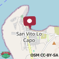 Map Casa di Marta San Vito Lo Capo