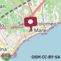 Map Casa di Ro - coloratissima a 300 metri dal mare