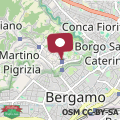 Map Casa di Sofia Città Alta