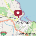 Mappa Casa Diana a Otranto