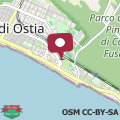 Map Casa Diana Ostia