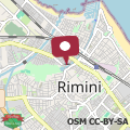Mapa Casa Diomedea by Affitti Brevi Rimini