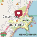 Mapa Casa Dolce Vita Taormina