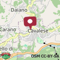 Map CASA DOLOMIA - Dolomiti Affitti