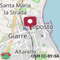 Mapa Casa Donna Rosaria tra Etna e Taormina