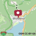 Map Casa Dorigoni Molveno